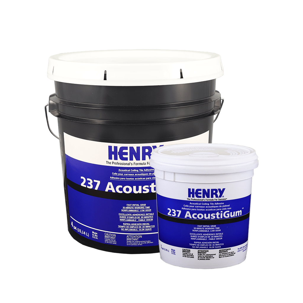 Henry 237 AcoustiGum Adhésif acoustique pour carreaux de plafond - 15.14 L  (12017)
