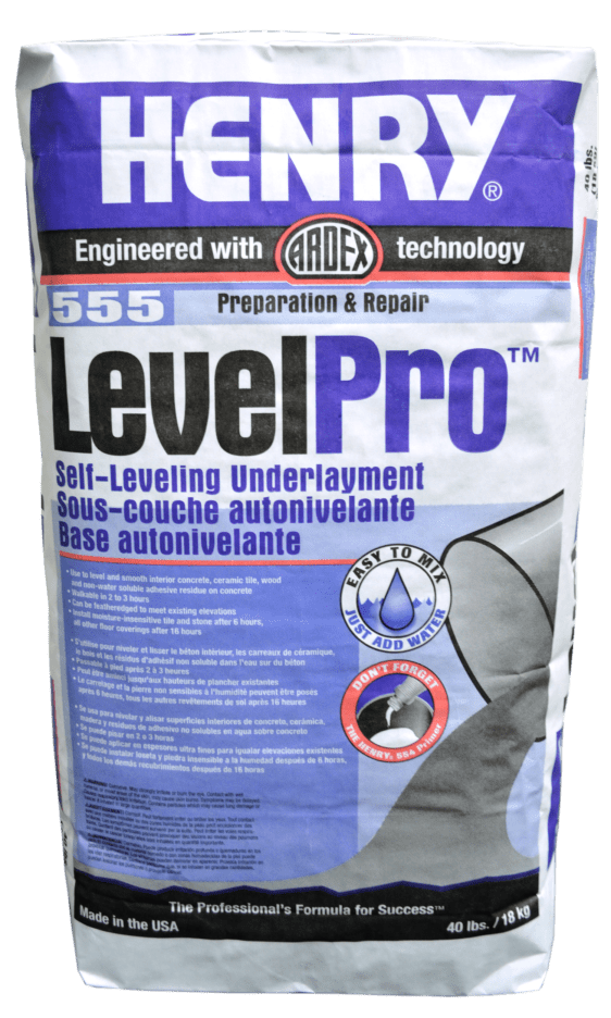 HENRY 555 LevelPro™ SelfLeveling Underlayment
