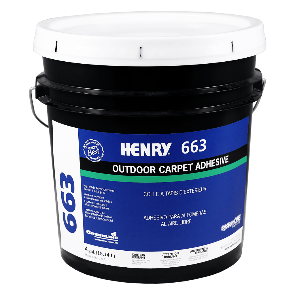 Henry Premium Outdoor Carpet Adhesive, Quart