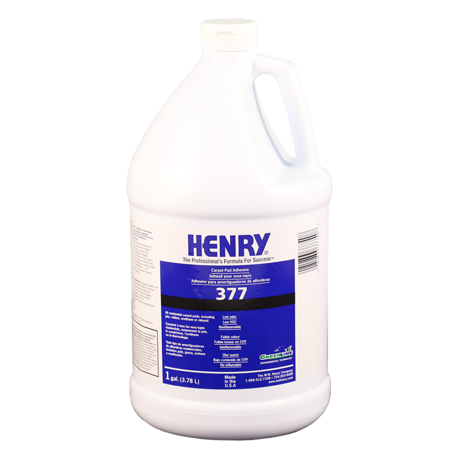 HENRY 377 Carpet Pad Adhesive for use with multiple substrates